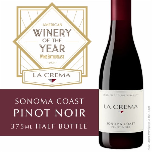 La Crema Sonoma Coast Pinot Noir California Red Wine Half Bottle