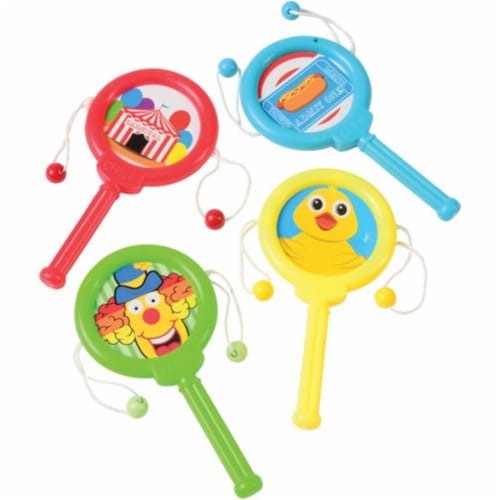 US Toy 4551 8 Piece Carnival Chinese Noisemakers - Pack of 8 Perspective: front