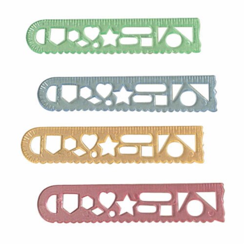 US Toy Company VL16 6 Inch Rulers-36-Pc Perspective: front