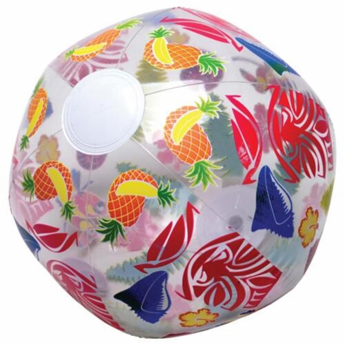 US Toy HL359 16-12 in. dia. Inflates Luau Ball for Kids Perspective: front