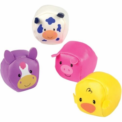 US Toy GS879 Animal Kick Balls for Kids 4 Piece, 1 City Market