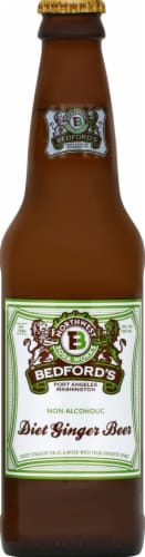 Bedford's Ginger Beer Soda Perspective: front