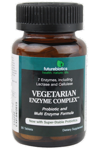 Futurebiotics Vegetarian Enzyme Complex Perspective: front