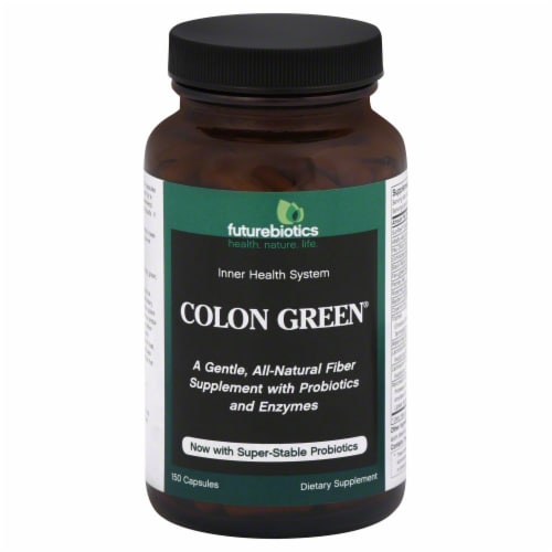 Futurebiotics Colon Green Dietary Supplement Perspective: front