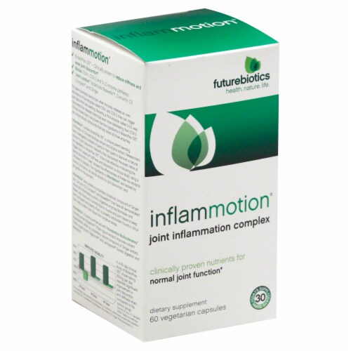 Futurebiotics Inflammotion Vegetarian Capsules Perspective: front
