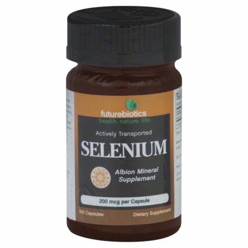 Futurebiotics Selenium 200mcg Perspective: front