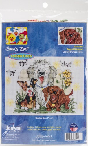 Janlynn/Suzy's Zoo Mini Counted Cross Stitch Kit 5 X7 -Cattails Of