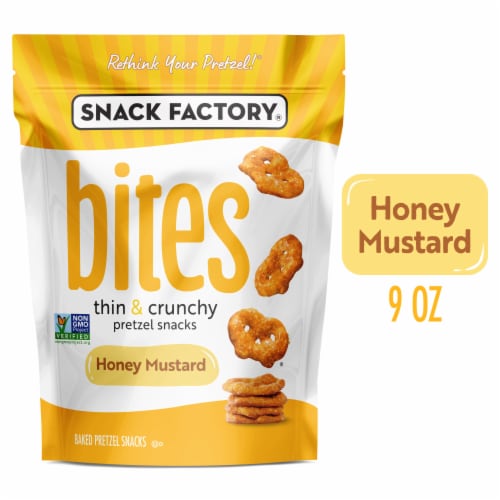 Snack Factory® Bites Honey Mustard Pretzels