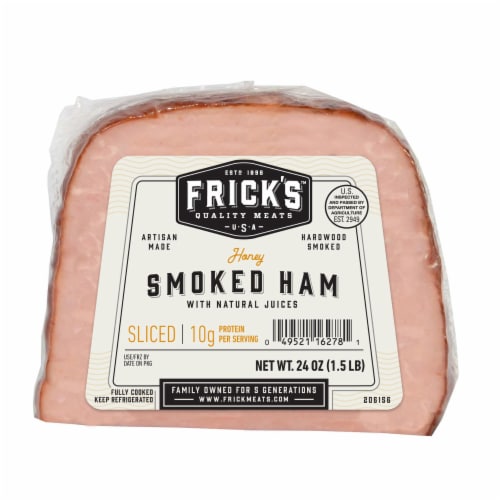 Frick's Honey Smoked Ham Perspective: front