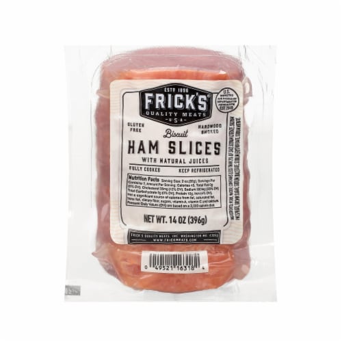 Frick's® Biscuit Ham Slices Stacked Perspective: front