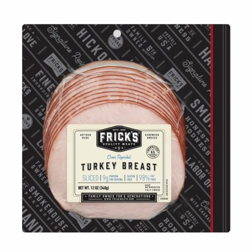 Frick's™ Oven Roasted Sliced Turkey Breast Perspective: front