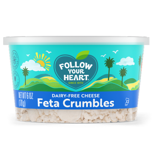 Follow Your Heart® Dairy Free Feta Crumbles Perspective: front