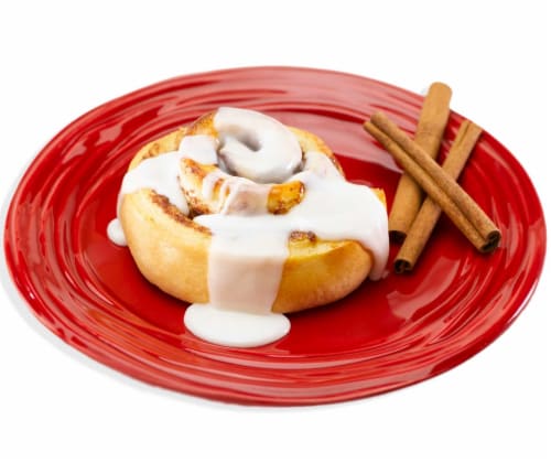 David's Cookies Iced Baked Old Fashioned Cinnamon Rolls Perspective: front