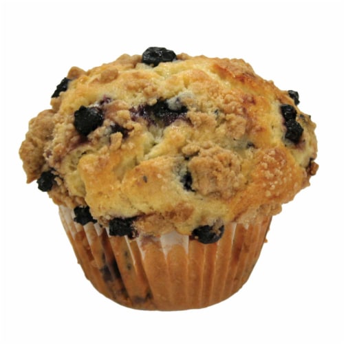 Davids Cookies Blueberry Muffin, 6 Ounce Tray -- 12 per case. Perspective: front