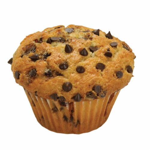 Davids Cookies Chocolate Chip Muffin, 6 Ounce -- 12 per case. Perspective: front