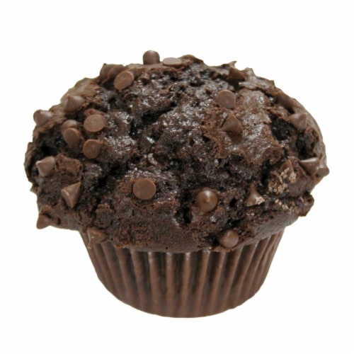 Davids Cookies Chocolate with Chocolate Chip Muffin, 6 Ounce -- 12 per case. Perspective: front