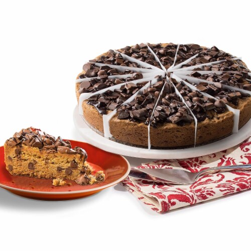 David's Cookies Chocolate Chip Deep Dish Cookie Cake - 10 Perspective: front