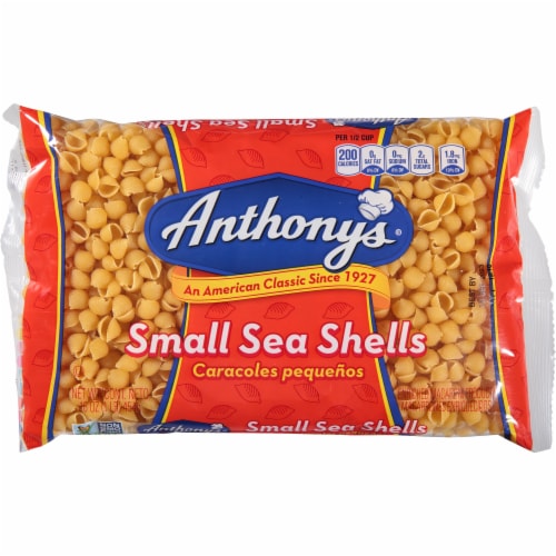 Anthony's® Small Shells Perspective: front