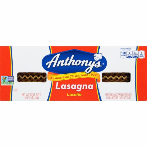 Anthony's® Lasagna Noodles Perspective: front