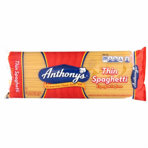 Anthony's® Thin Spaghetti Perspective: front