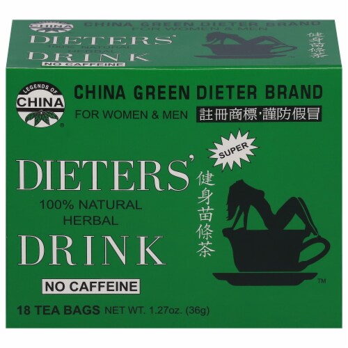 Uncl China Green Dieter Tea Perspective: front