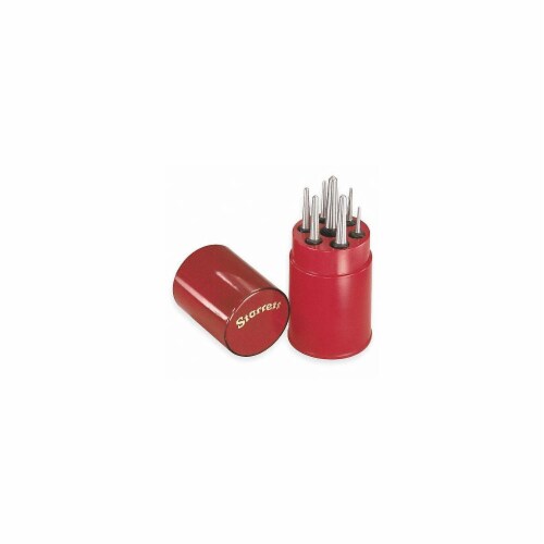 Starrett Center Punch Set,7 Pc S264WB, 1 Kroger