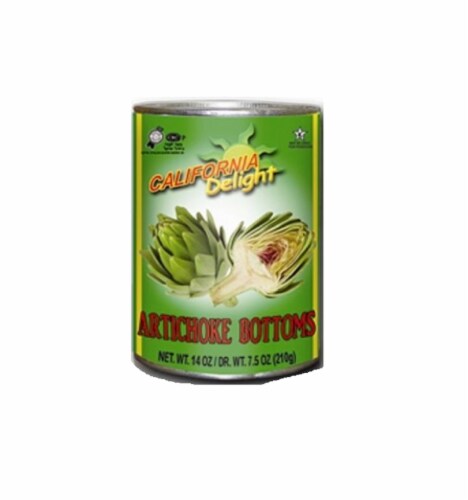 California Delight Artichoke Bottoms Perspective: front
