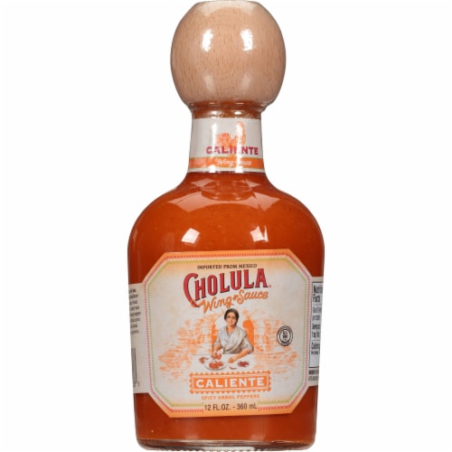 Cholula Caliente Wing Sauce Perspective: front