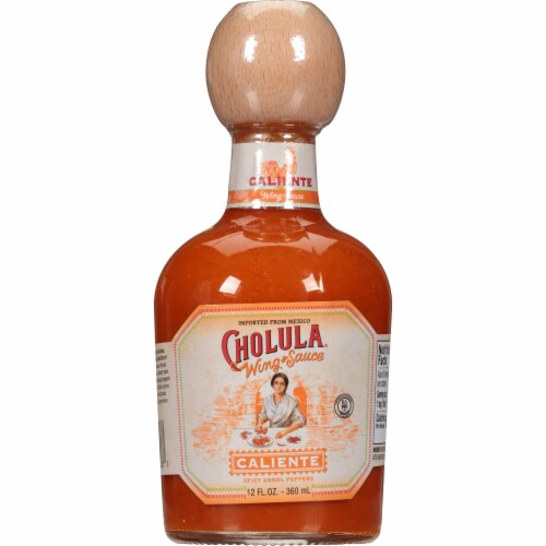Cholula Caliente Wing Sauce Perspective: front