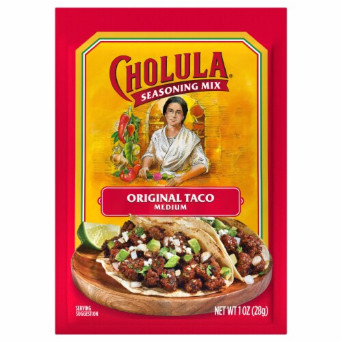 Cholula Original Taco - Medium Recipe Mix Perspective: front