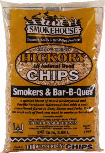 Smokehouse Products™ Hickory Wood Bar-B-Que Chips Perspective: front