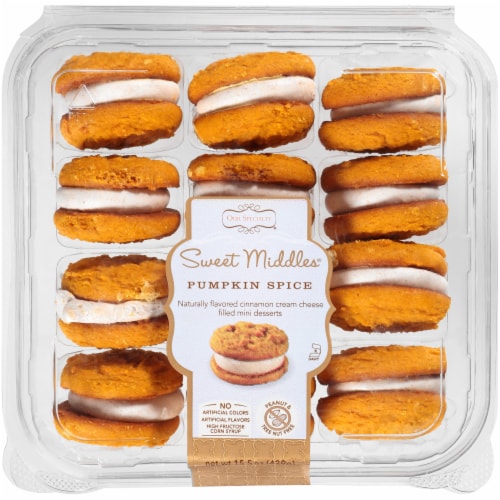 Our Specialty Sweet Middles Pumpkin Spice Mini Desserts Perspective: front