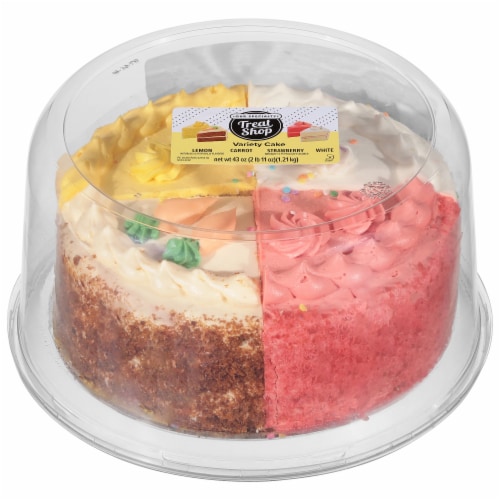 Our Specialty Treat Shop Variety Cake Perspective: front