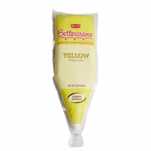 Rich's® Yellow Bettercreme Whipped Icing Perspective: front