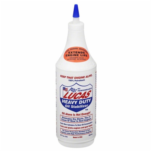 Lucas Oil Products Heavy Duty Oil Stabilizer Perspective: front