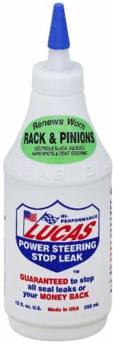 Lucas Oil Products Power Steering Stop Leak Perspective: front