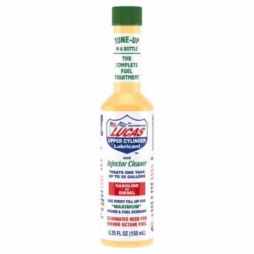 Lucas Fuel Injector Cleaner & Lubricant Perspective: front