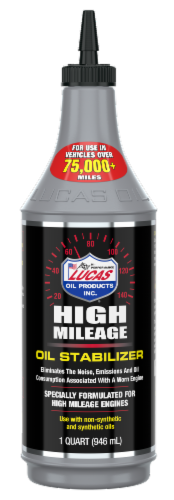 High Mileage Oil Stabiliz Perspective: front