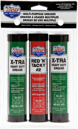 Lucas Oil Products Multi-Purpose Greases - 3 Pack Perspective: front