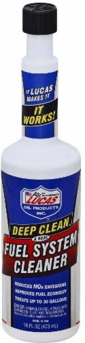 Lucas Deep Clean Fuel System Cleaner Perspective: front