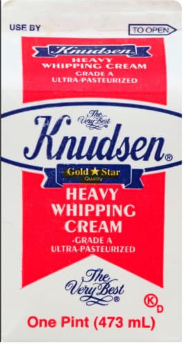Knudsen Heavy Whipping Cream Perspective: front