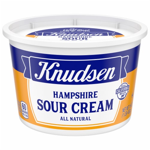 Knudsen Hampshire All Natural Sour Cream Perspective: front
