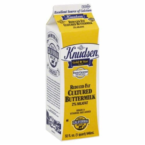 Knudson 2% Milkfat Buttermilk Perspective: front