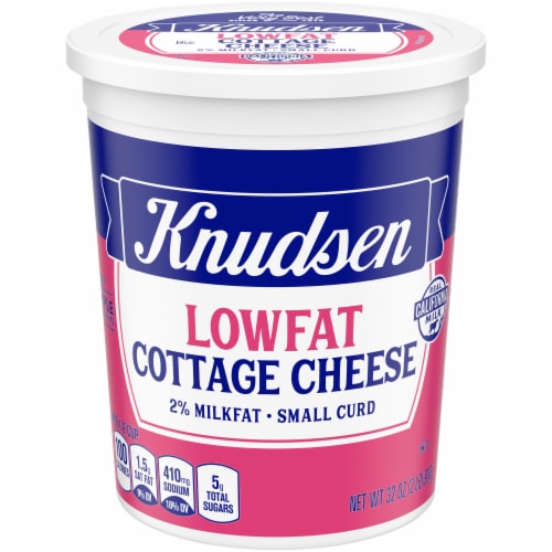 Foods Co Knudsen Small Curd Lowfat Cottage Cheese 32 Oz