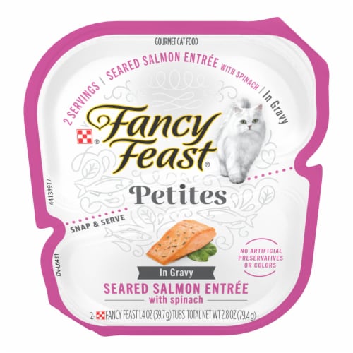 Salmon clearance fancy feast