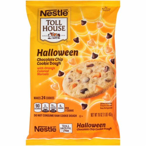 Nestle® Toll House® Halloween Chocolate Chip Cookie Dough Perspective: front