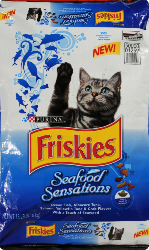 Friskies seafood cat food hot sale