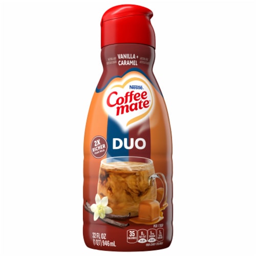 Coffee Mate® Vanilla Caramel Liquid Coffee Creamer Perspective: front