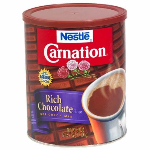 Nestle Carnation Rich Chocolate Cocoa Mix Perspective: front