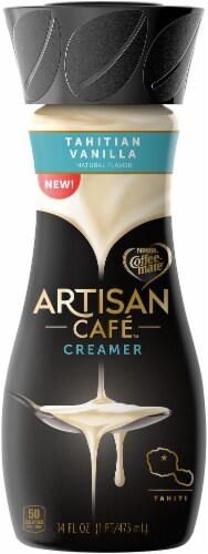 Coffee-mate Artisan Cafe Tahitian Vanilla Creamer Perspective: front